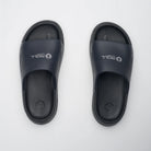 Women's Roll Recovery Superplush Slide. Black.