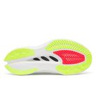 Women's Saucony Endorphin Pro 5. White/Multi. Outsole view.