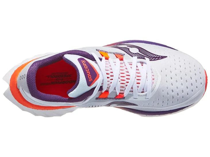 Saucony Endorphin Speed 4 Women s White Violet Confluence Running Company