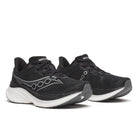 Women's Saucony Endorphin Speed 5. Black/White. Lateral view.