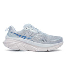 Women's Saucony Guide 18. Ballad/Skydiver. Lateral view.