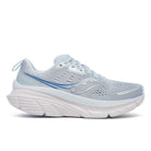 Women's Saucony Guide 18. Ballad/Skydiver. Lateral view.
