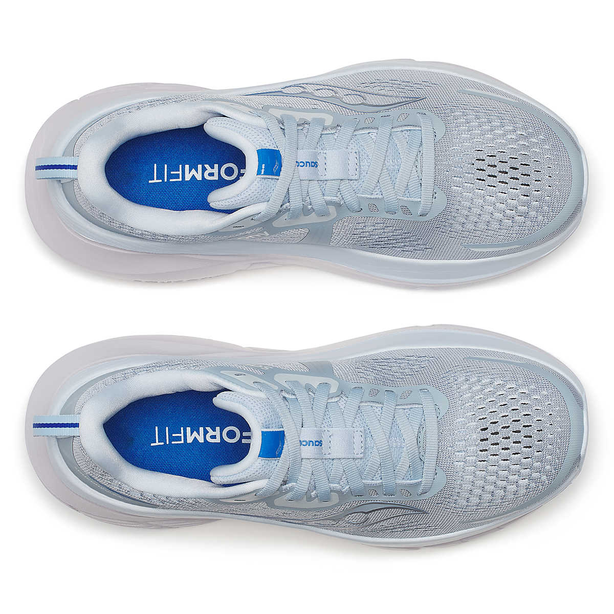 Women's Saucony Guide 18. Ballad/Skydiver. Top view.