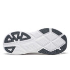 Women's Saucony Guide 18. Black/White. Outsole view.