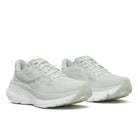 Women's Saucony Guide 19. Cast/Silver. Lateral view.