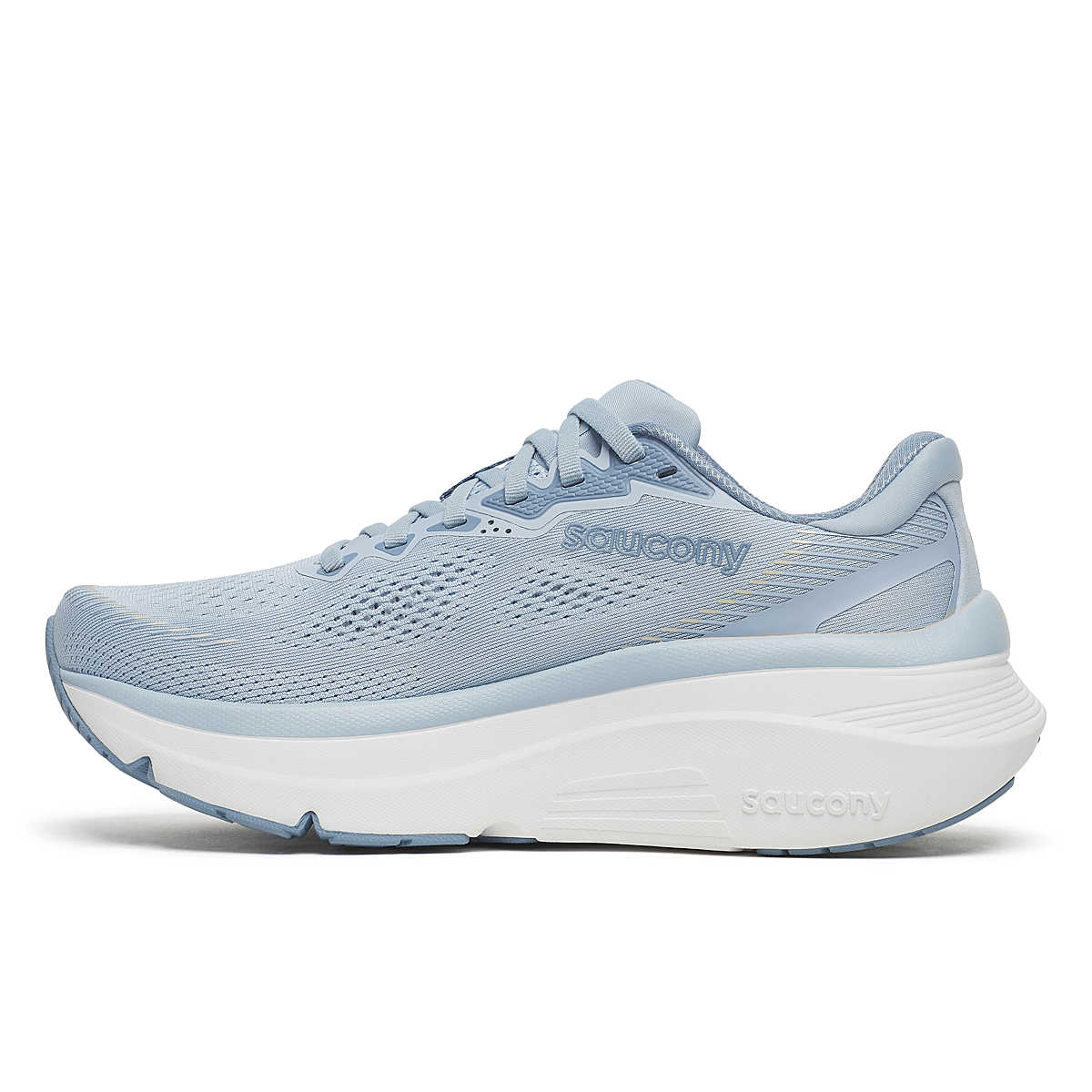 Women's Saucony Guide 19. Celestial. Medial view.