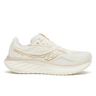 Women's Saucony Ride 18. Vanilla. Lateral view.