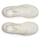 Women's Saucony Ride 18. Vanilla. Top view.