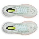 Women's Saucony Ride 19. Mist/Cameo. Top view.