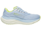 Women's Saucony Ride 19. Skyward/Silver. Medial view.