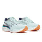 Women's Saucony Ride 19. Spa/Naval. Lateral view.
