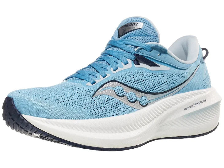 Saucony triumph top womens blue