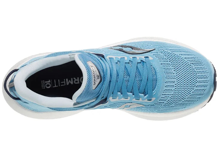 Blue saucony women's sales