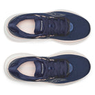 Women's Saucony Triumph 23. Navy/Cameo. Top view.