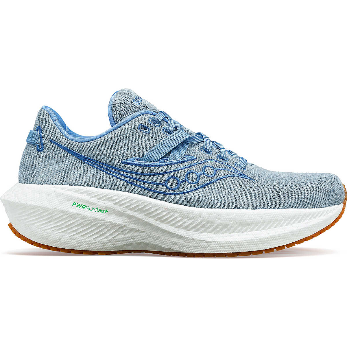 Women's Saucony Triumph RFG Bluelight lateral view