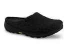 Women's Topo Athletic Revive in Black/Black, lateral view.