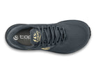 Women's Topo Terraventure 4 WP. Grey upper. Black midsole. Top view.