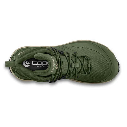 Women's Topo Athletic Trailventure 2 WP - Olive/Tan