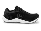 Women's Topo Athletic Ultrafly 5 in Black/White, alternate lateral view