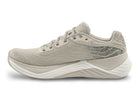 Women's Topo Athletic Ultrafly 5 in Tan/White, medial view