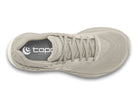 Women's Topo Athletic Ultrafly 5 in Tan/White, top view