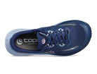 Women's Topo Ultraventure 5 in Navy/Light Blue – top view.