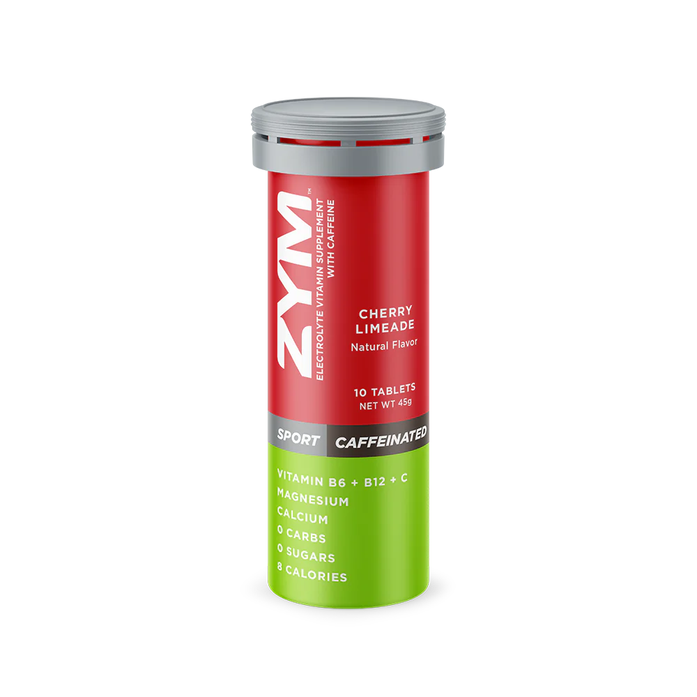 ZYM Sport Hydration Tablets with Caffeine Single Tube
