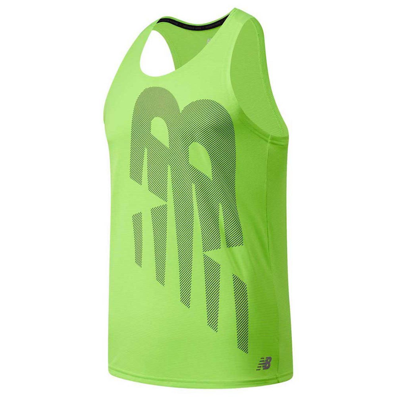 New balance men's accelerate singlet Clearance