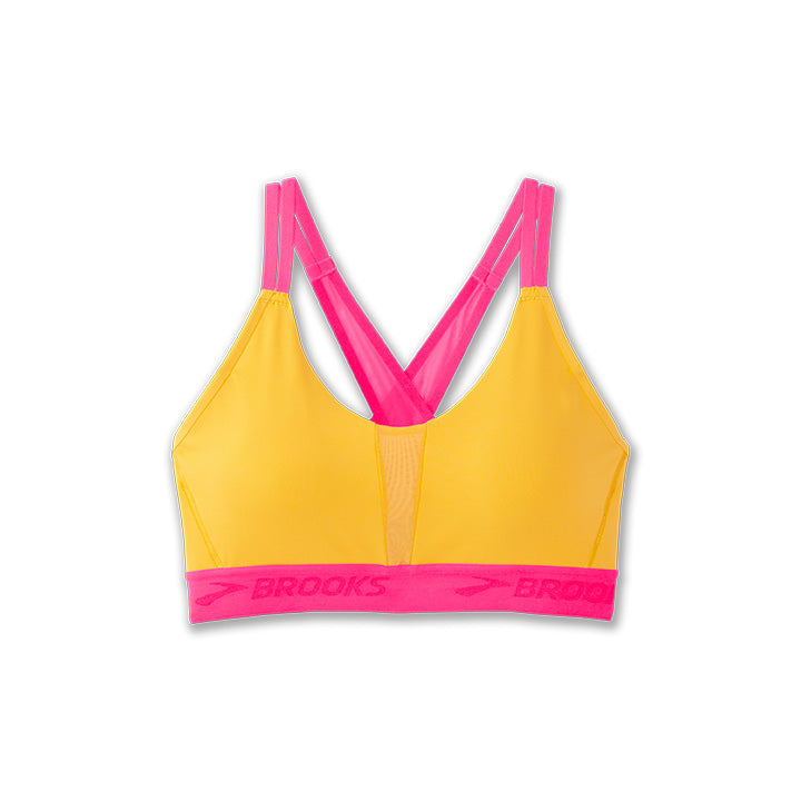 Women's Brooks Drive Plunge. Yellow. Front view.