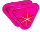 Amphipod Mini Clip LED. Triangle.