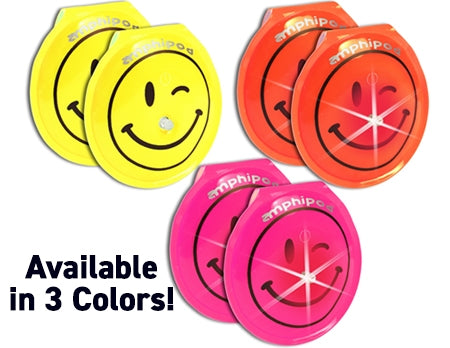 Amphipod Mini Clip LED. Smiley face.