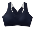 Women's Brooks Dare Crossback. Navy. Front view.