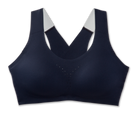 Women's Brooks Dare Crossback. Navy. Front view.