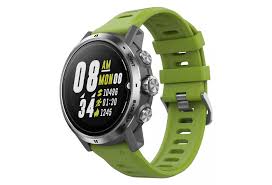 Coros Apex Pro Multisport Watch. Silver/Green band.