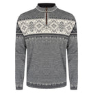 Dale of Norway Blyfjell Sweater Unisex Smoke/Off White/Dark Charcoal
