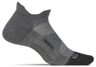 Feetures Elite Max Cushion No Show Tab. Grey