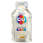 GU Energy Gel. Birthday Cake.