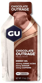 GU Energy Gel. Chocolate.