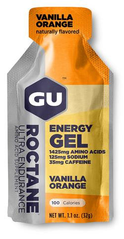 GU Roctane. Vanilla Orange.