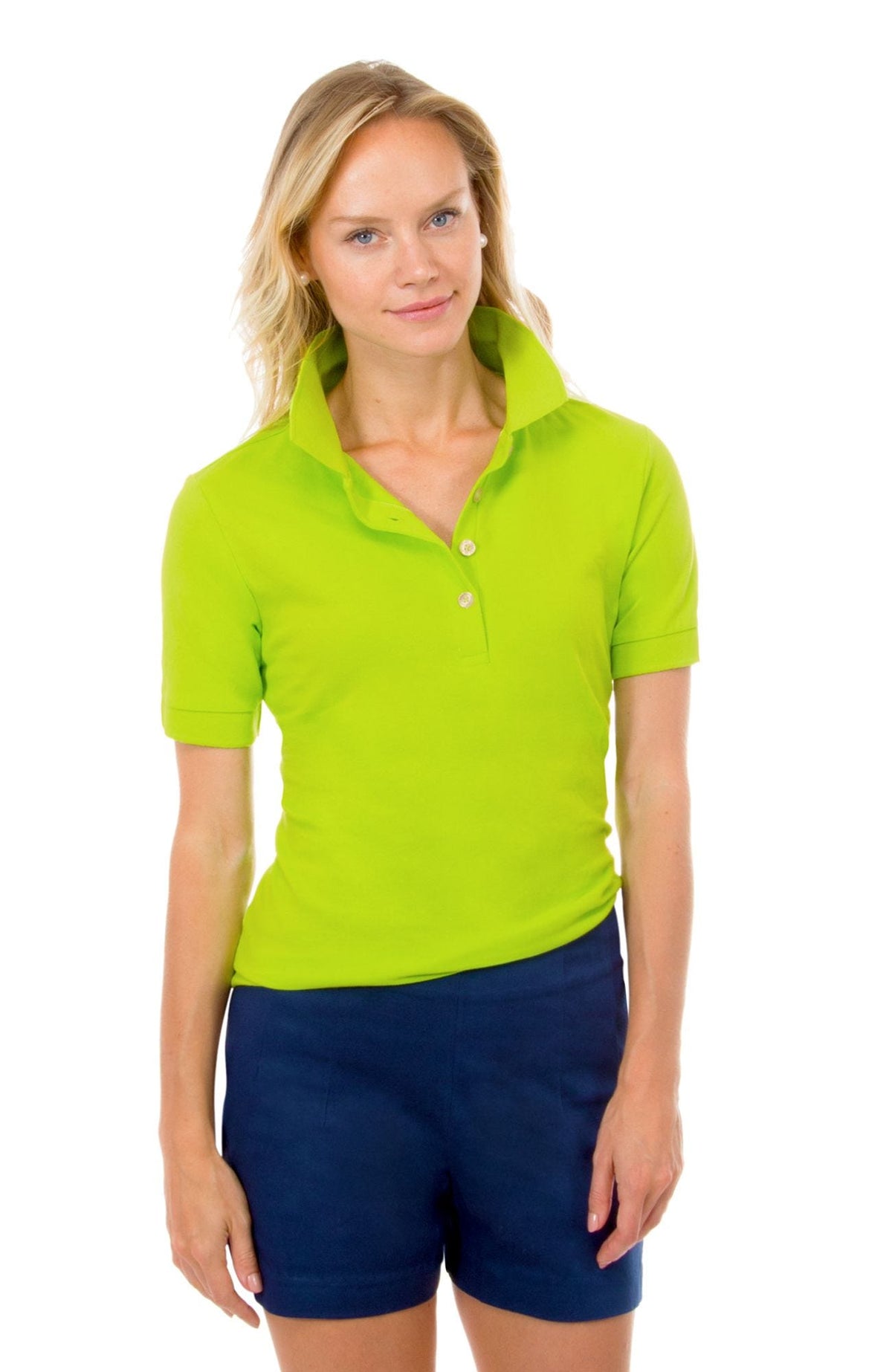 Gretchen Scott Gripe Less Polo Shirt Women's