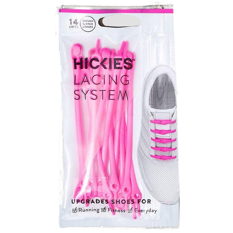 HICKIES 2.0. Running Laces. Pink.