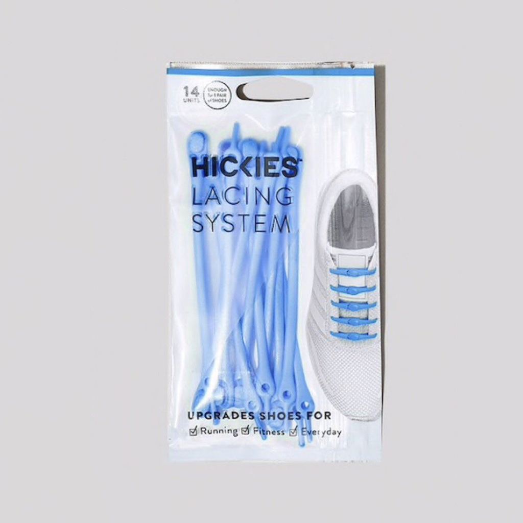 HICKIES 2.0. Running Laces. Light Blue.