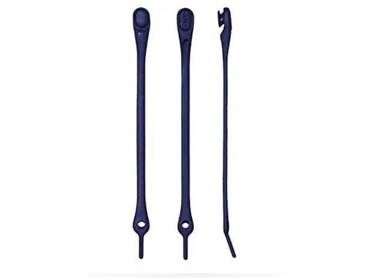 HICKIES 2.0. Running Laces. Dark Blue.