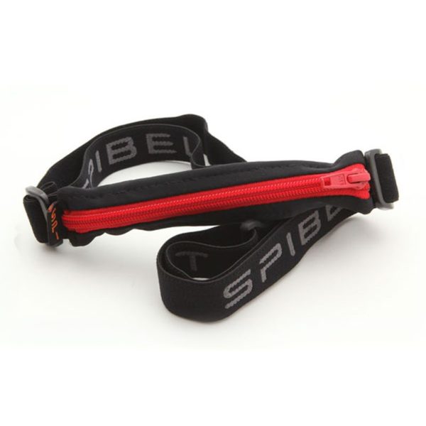 Unisex Spibelt Large Pocket | Black/Red