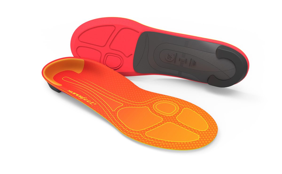 Superfeet Orange Run Pain Relief All Arch supportive insoles
