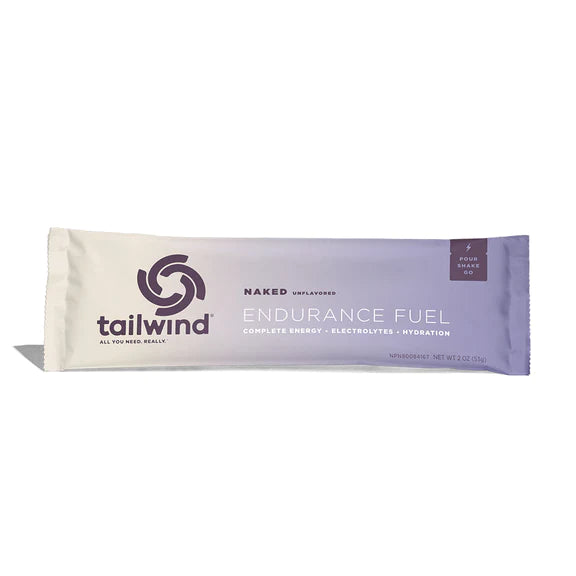 Tailwind Nutrition Endurance Fuel Single Serving Packet — Naked Unflavored / 2 oz