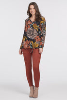 Tribal Flatten It Faux Suede Leggings Women's