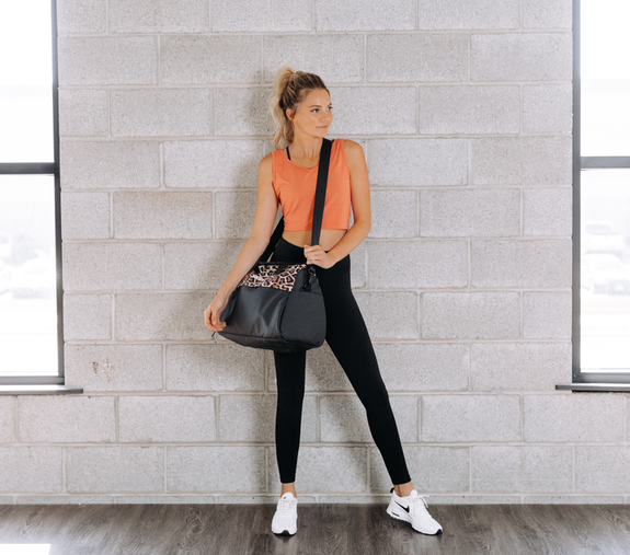 Vooray Trainer Duffel, shown in use