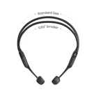 Shokz OpenRun Headphones Black.