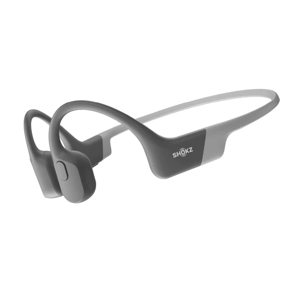 Shokz OpenRun Headphones Grey.